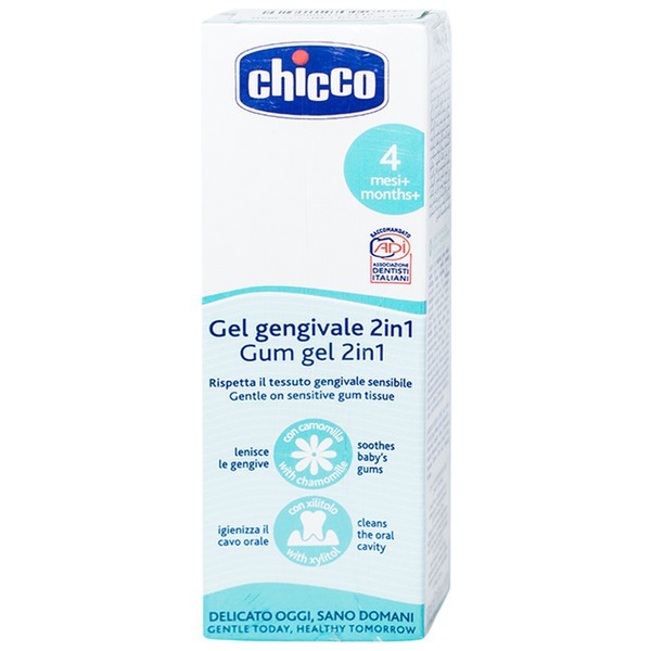 Gel bôi lợi cho bé mọc răng chicco