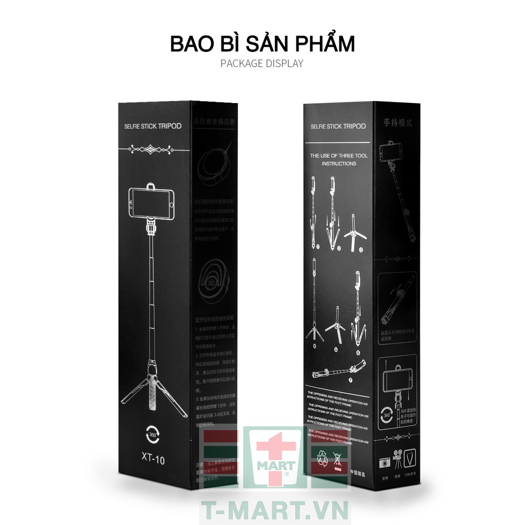 Gậy selfie chụp ảnh đa năng thế hệ 2 - Vừa tự sướng vừa làm tripod - Hàng nhập khẩu | BigBuy360 - bigbuy360.vn