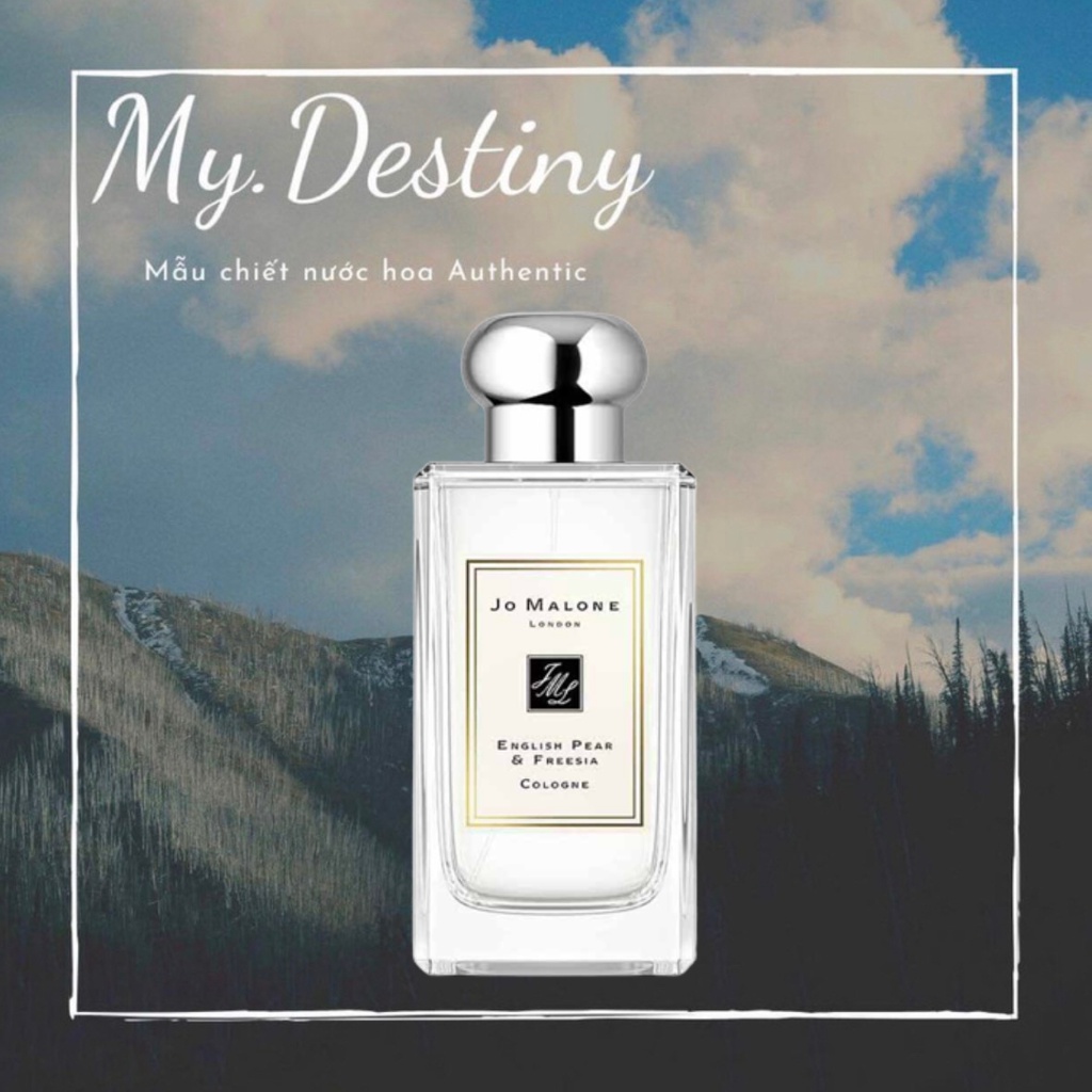 Nước hoa Jo Malone English Pear & Freesia 2ml/5ml/10ml Mʏ.Dᴇsᴛɪɴʏ_