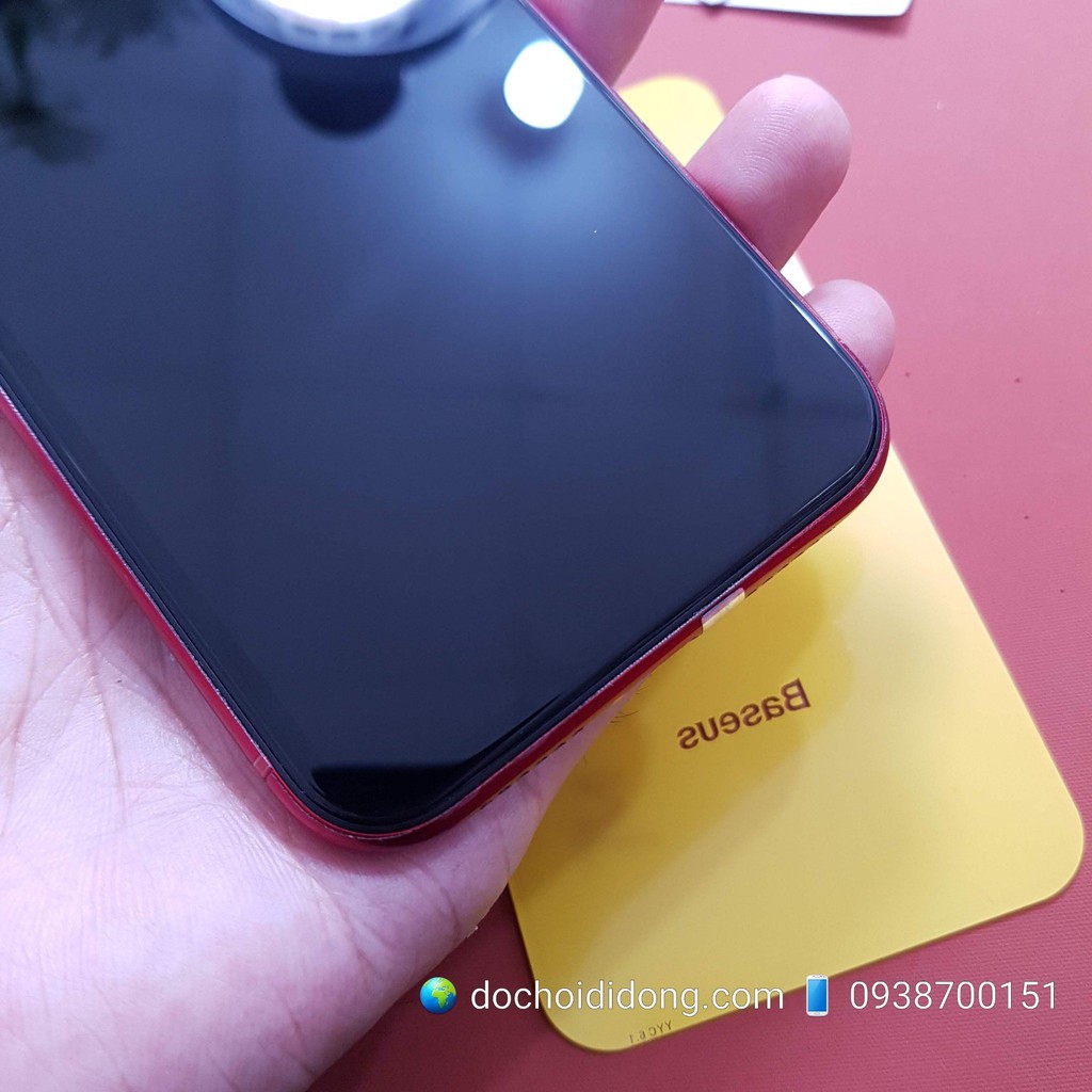 Miếng dán cường lực chống nhìn trộm iPhone XR Baseus chính hãng full màn hình