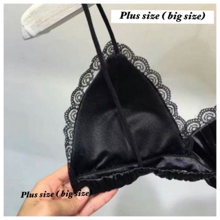 🔥Bra Phi bóng viền Ren (freesize) 34-36