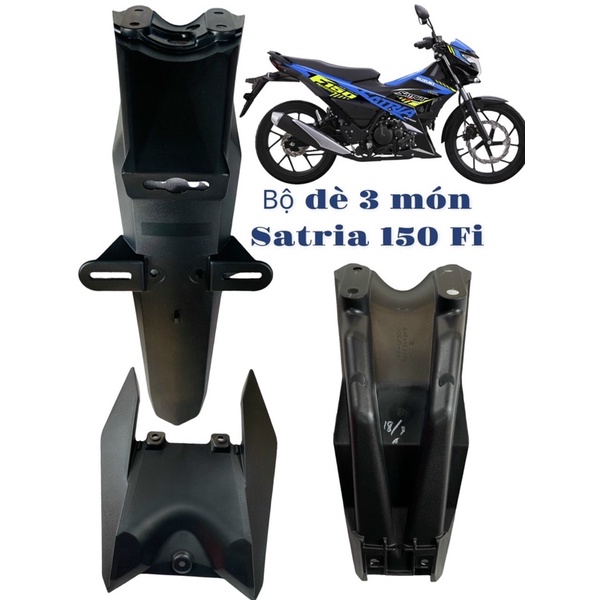 Dè sau 3 món satria fi raider fi