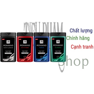 DẦU GỘI ROMANO 180G ĐỦ MÙI HƯƠNG