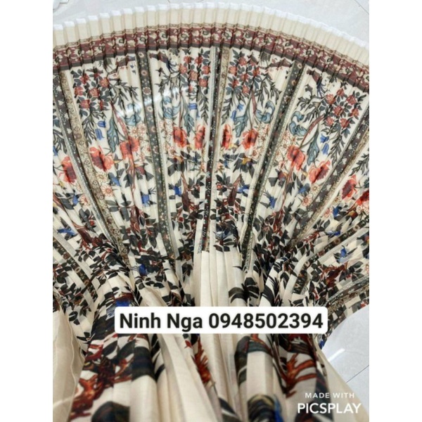 vải tơ xước hoa thổ cẩm