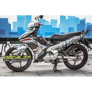 Tem Trùm Exciter 135 Cá mập xám đen