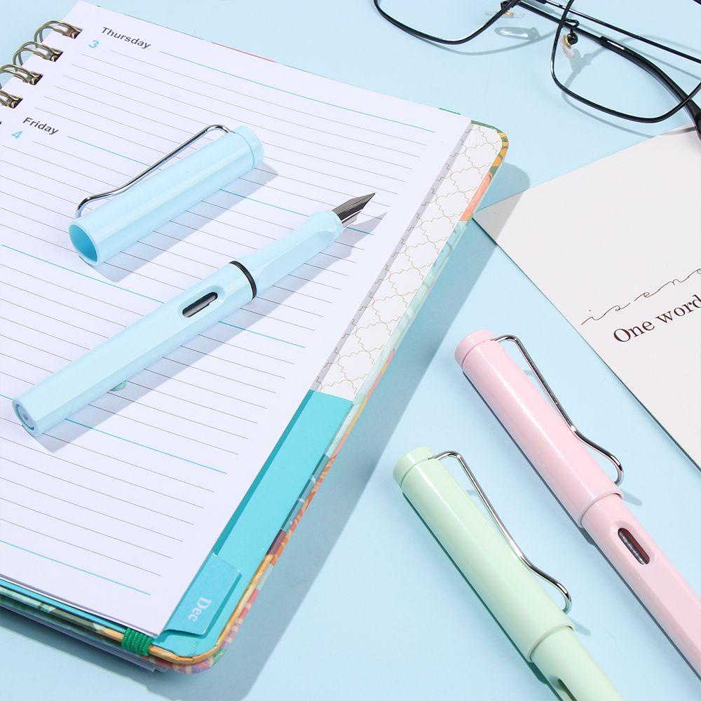 CHOOKEY Bút Máy Mực Macaron Ngòi Mảnh Viết Thư Pháp Làm Quà Tặng