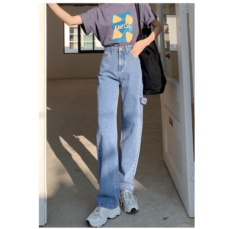 [ ẢNH THẬT ĐỘC QUYỀN ] Quần jeans suông 119