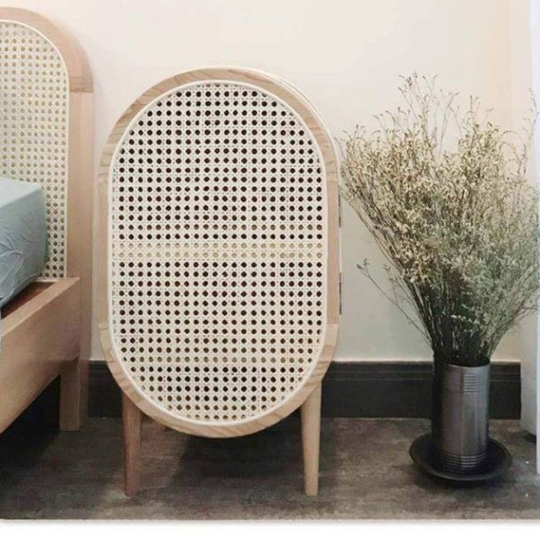 Lưới mây mắt cáo nhựa khổ 50 trang trí bọc nội thất combo 5 mét