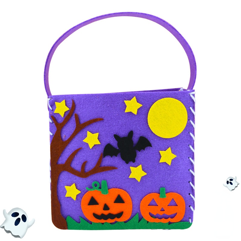 Túi Đựng Kẹo Halloween Cho Bé Bằng Vải Không Dệt