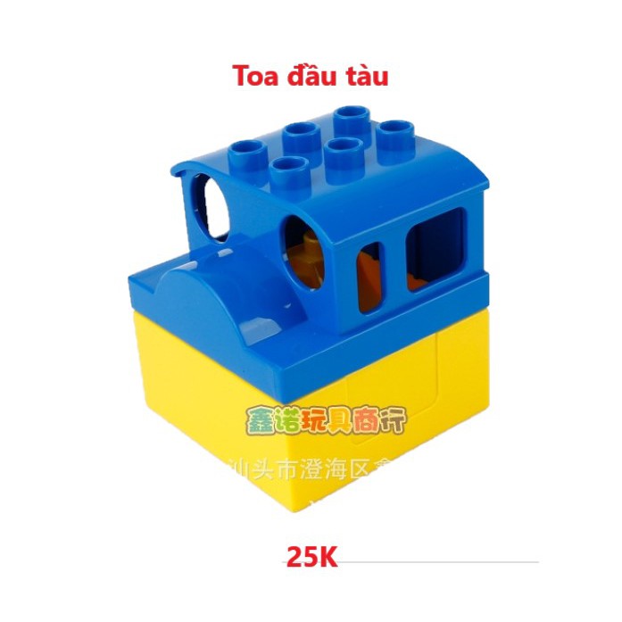 Hãng smo.neo - Các chi tiết lắp tàu hỏa tương thích với Lego Duplo