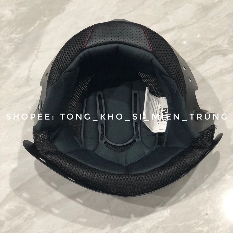 Bộ lót thay thế cho mũ nón bảo hiểm ROC 06, ROC R6, ROC R06 chính hãng 3/4 đầu có kính