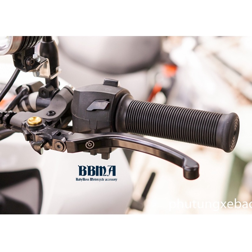 Bao tay xe máy cổ điển, classic 22mm, nhà sản xuất BBMA