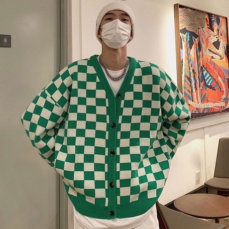 Áo cardigan nam dáng rộng, áo khoác nam chất len mặc ngoài thời trang unisex phong cách Hàn Quốc