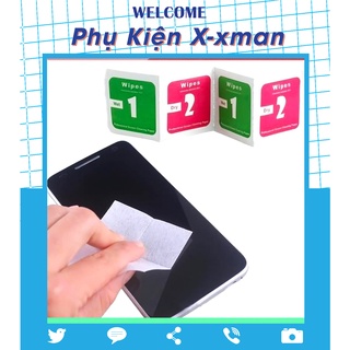 Giấy lau màn hình điện thoại có tẩm cồn,nhanh khô và mềm mịn x-xmanstore