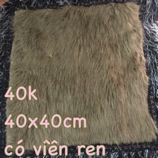Xả thanh lý thảm lông chụp hình 40x40