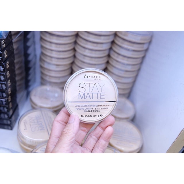 Phấn phủ Rimmel Stay Matte Pressed Powder