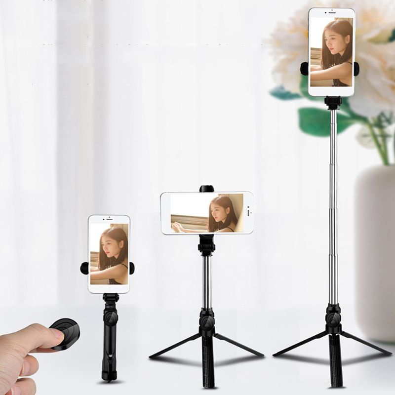 Gậy Tự Sướng Bluetooth Không Dây Xoay 360 Độ Cho Điện Thoại ° Gậy Tự Sướng Xoay Được Màu Trắng Đỏ Hồng