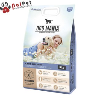 Thức Ăn Hạt Cho Chó Mọi Lứa Tuổi Dog Mania Premium 1kg