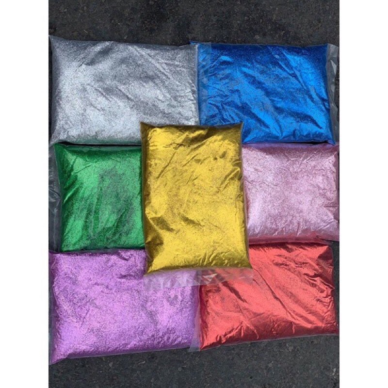 100g bột nhũ kim tuyến trang trí, làm đồ hanmade