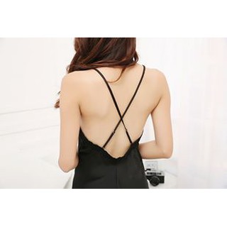 Váy ngủ lụa hai dây