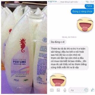 Sữa tắm CÁ NGỰA Đức chuẩn 100%