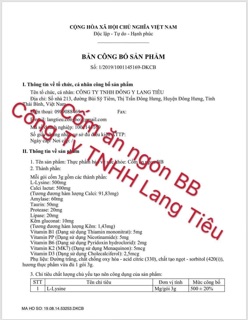 Cốm BB ăn ngon - Đông Y Lang Tiêu