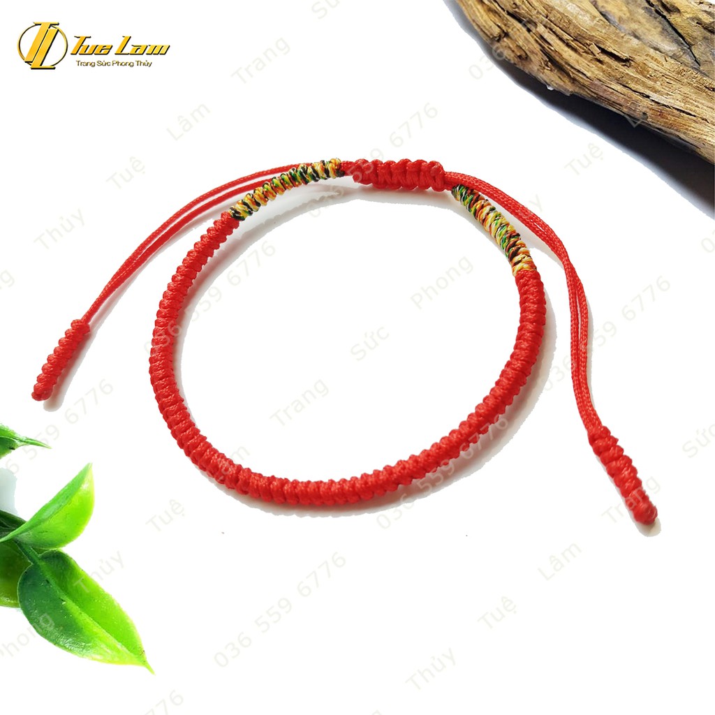 [Handmade] Vòng Tay Chỉ Đỏ Tibet cao cấp hợp mệnh