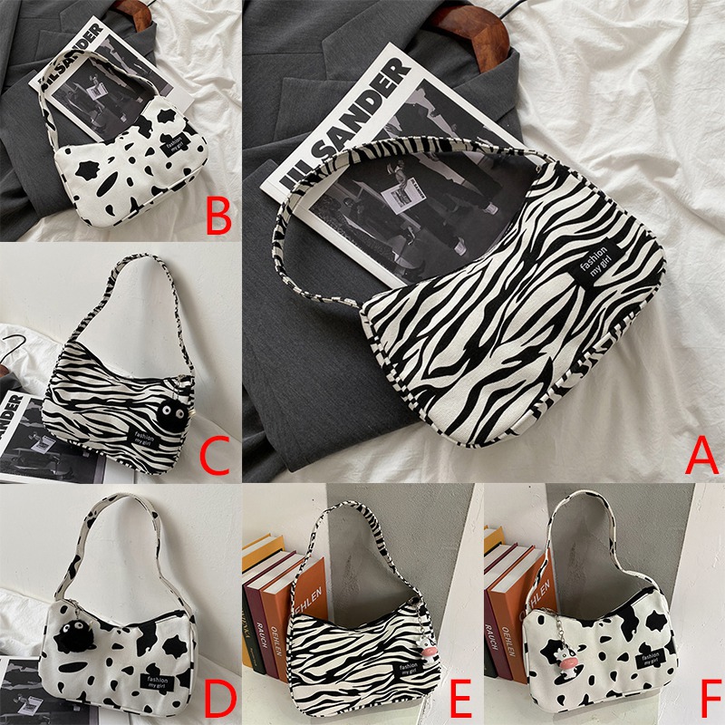 Túi Đeo Chéo Họa Tiết Da Bò Thời Trang Cho Nữ