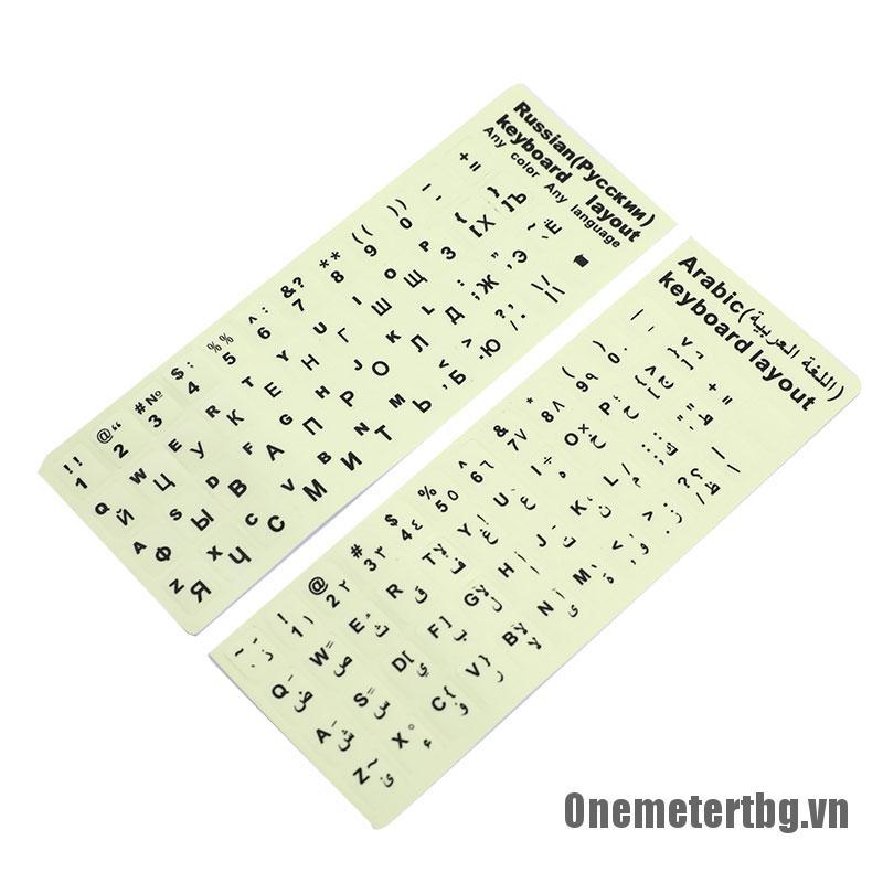 Miếng Dán Bàn Phím Laptop Màu Huỳnh Quang | BigBuy360 - bigbuy360.vn