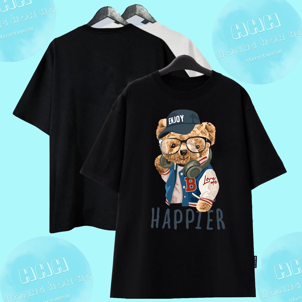 [Best Quality] Áo thun BEAR GANGSTAS -Cotton 2c 100% - Streetwears SG