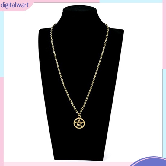 Dây chuyền hợp kim dài mặt ngôi sao năm cánh cá tính trẻ trung dành cho nam và nữ