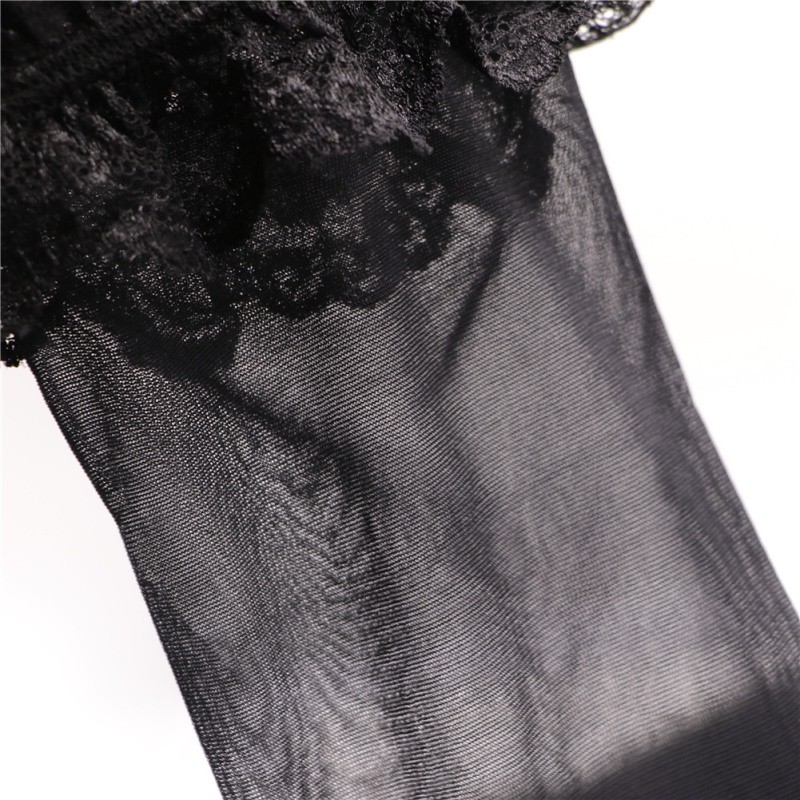 Thắt lưng và bít tất ren VARSBABY nhìn thấu chống tuột gợi cảm cho nữ