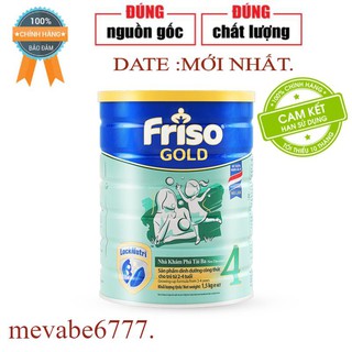 Date 4/2022 Sữa bột Friso gold 4 1,5kg