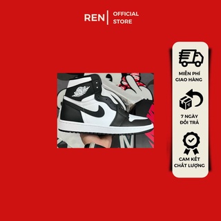 Giày jordan 1 high black white sieu cap 🔥