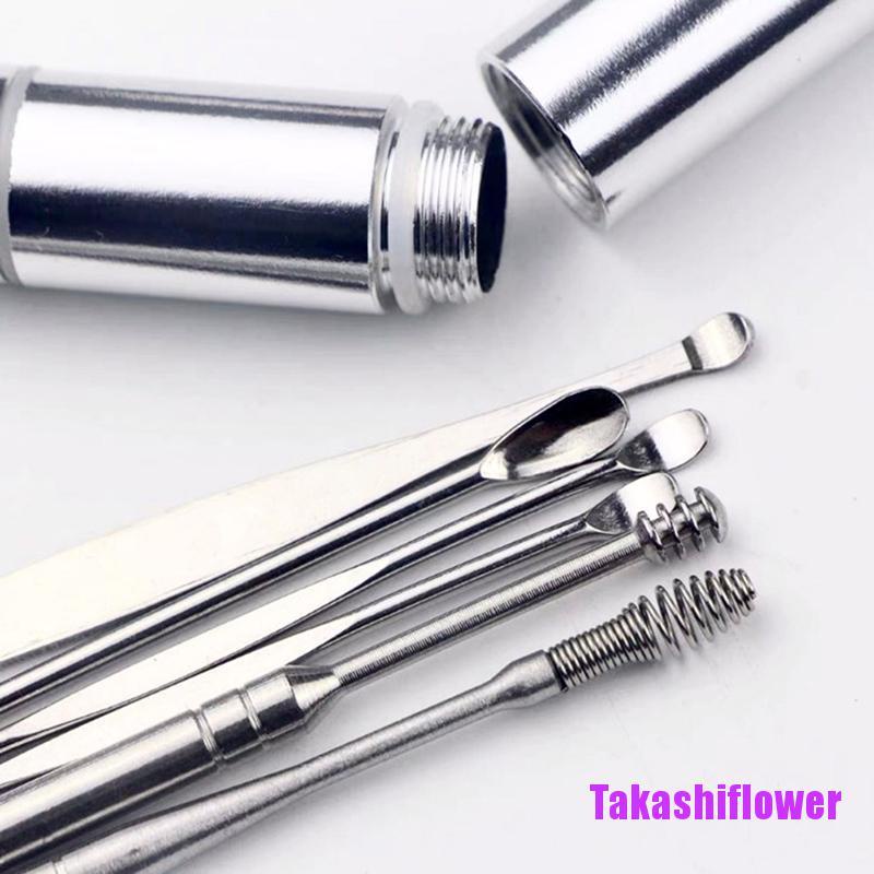 Bộ 6 Dụng Cụ Lấy Ráy Tai Bằng Inox Chuyên Dùng