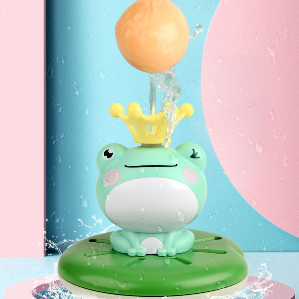 Ếch Đồ Chơi Phun Nước Vui Nhộn Cho Bé.amuoi