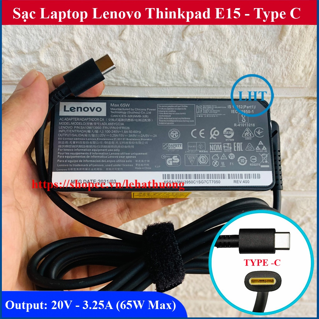 ⚡️[Sạc zin] Sạc Laptop Lenovo Thinkpad E15