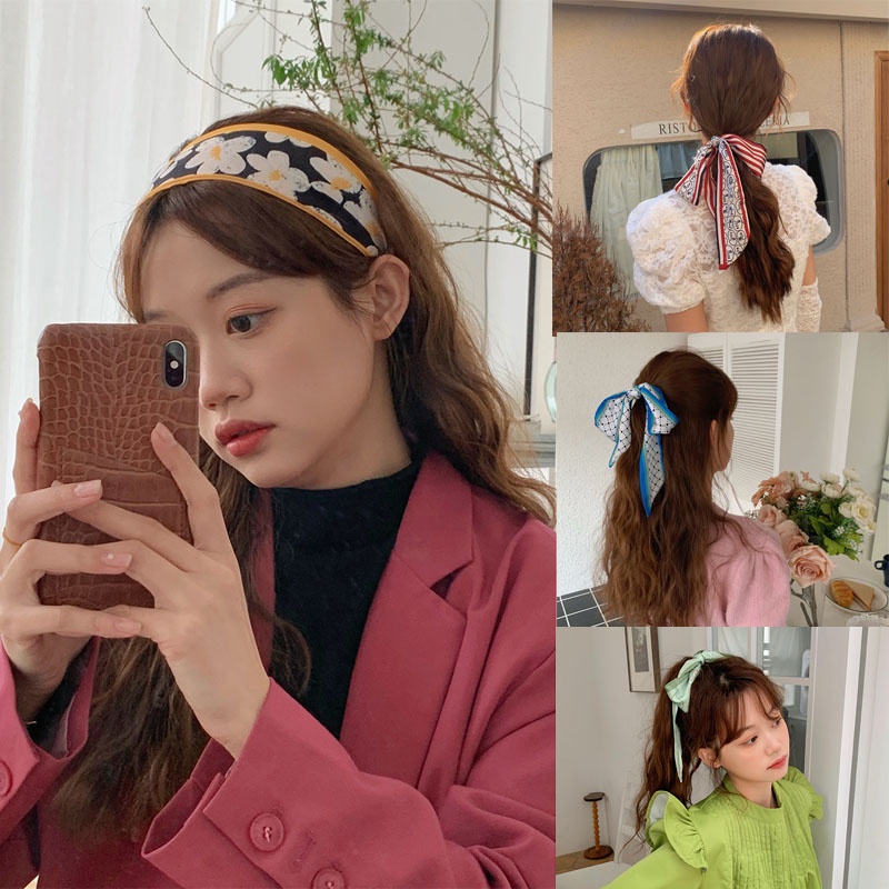 (MớI) Băng BuộC ĐầU HọA TiếT Hoa ThờI Trang Cho Nữ