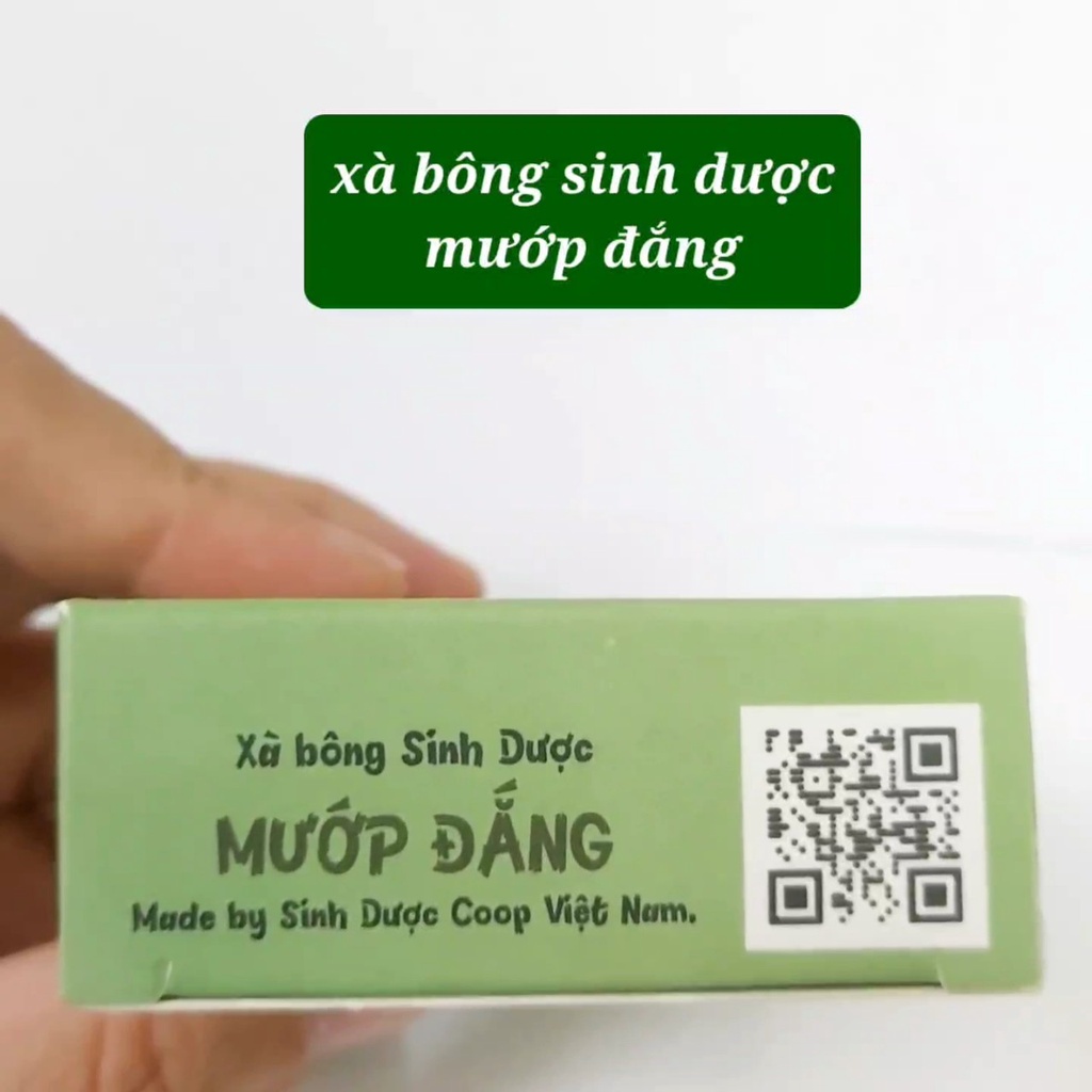 Xà bông sinh dược mướp đắng 100g xà phòng tắm chiết xuất nguyên chất từ thảo mộc thiên nhiên