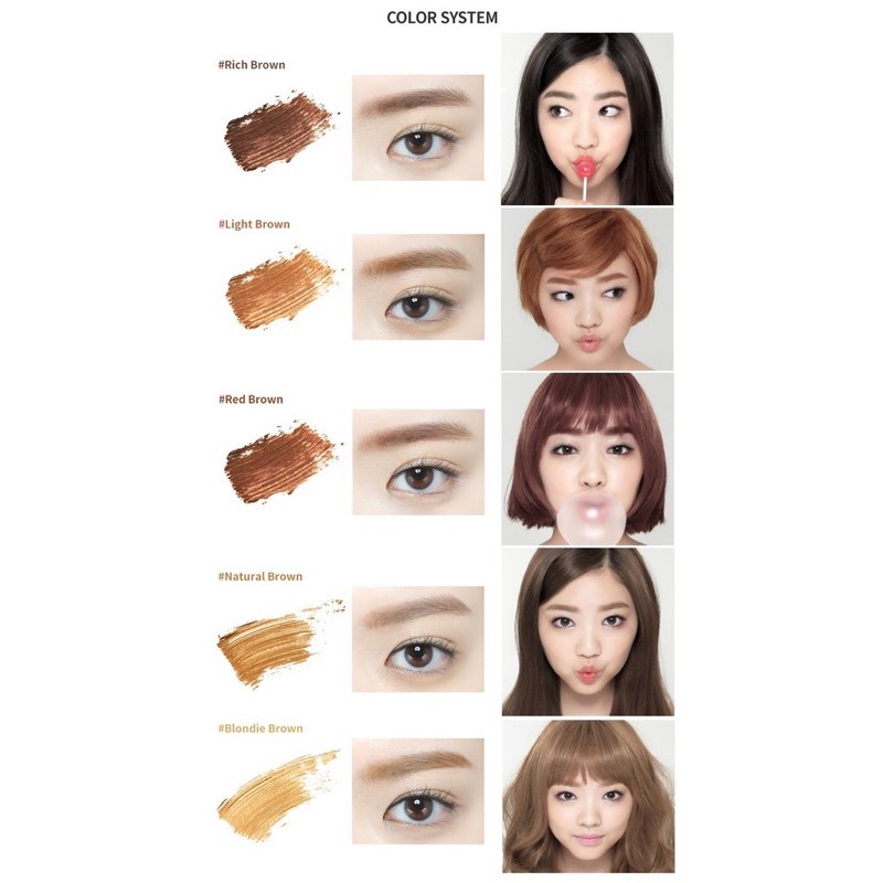 Mascara cho chân mày E.House Color my brows