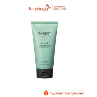 Sữa rửa mặt Innisfree forest for men shaving & cleansing foam