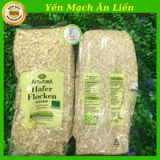 [ Hoàn Xu Extra] Yến Mạch Cán vỡ - Cán Dẹp Hafer Flocken-500gr Ăn Liền