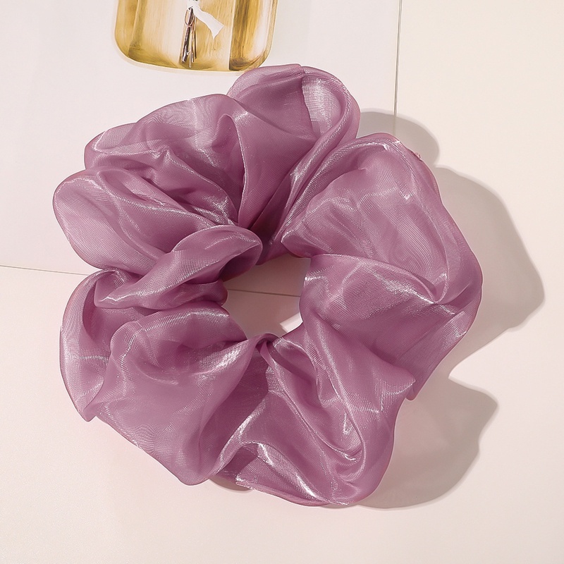 Dây Cột Tóc Scrunchies Co Giãn Thời Trang Cho Nữ