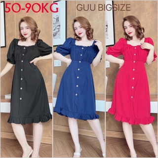 Đầm thời trang bigsize 50-90kg cho béo luôn gọn dáng và tự tin đi chơi, đi tiệc auto đẹp
