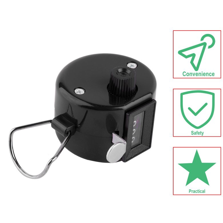 Máy đếm Tally cầm tay dạng bấm 4 số dùng khi chơi golf PK