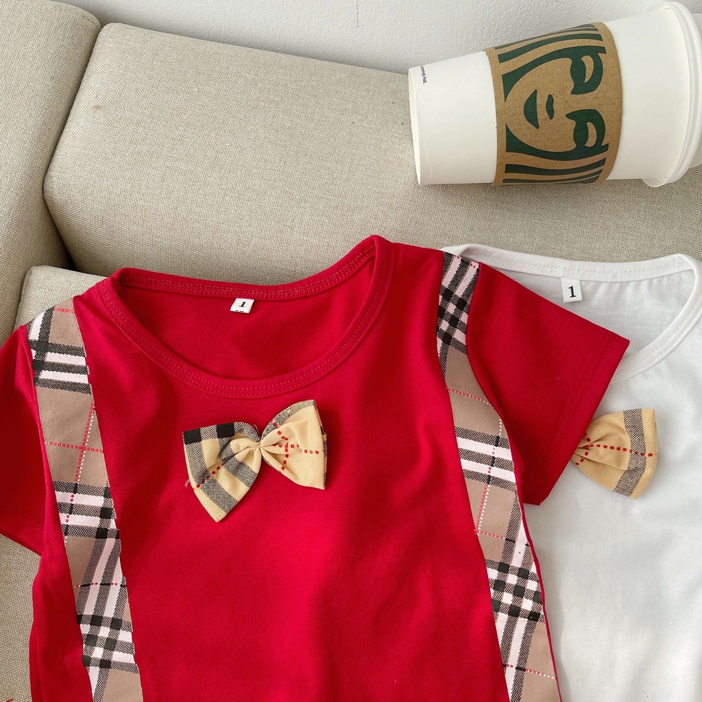 Quần áo cho bé trai, Sét bộ cộc tay nơ công tử chất cotton cao cấp cho bé từ 7-18kg sâu shop