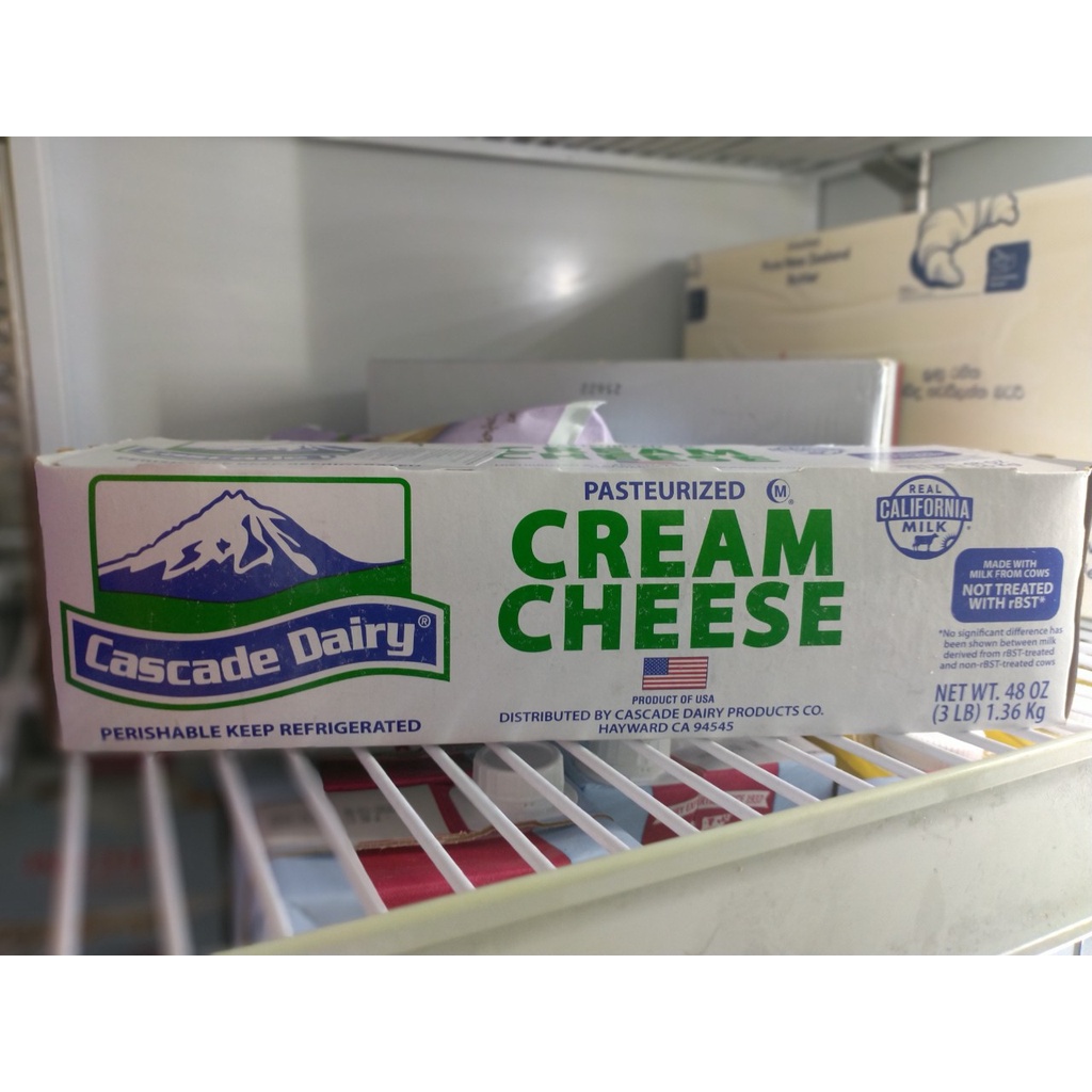 Phomai Cream cheese Mỹ hộp xanh lá 1,36kg