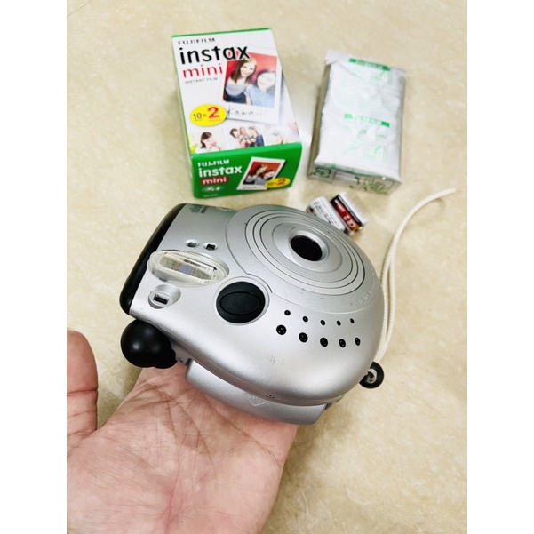 Máy chụp ảnh lấy liền Fujifilm Instax Mini 20 Cheki tặng kèm pin CR2 và 1 hộp film 10 tấm date 2023.