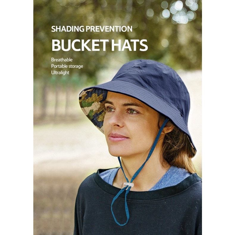 Mũ Bucket Xếp Gọn Naturehike NH18H008-T Nhanh khô, Thoáng khí