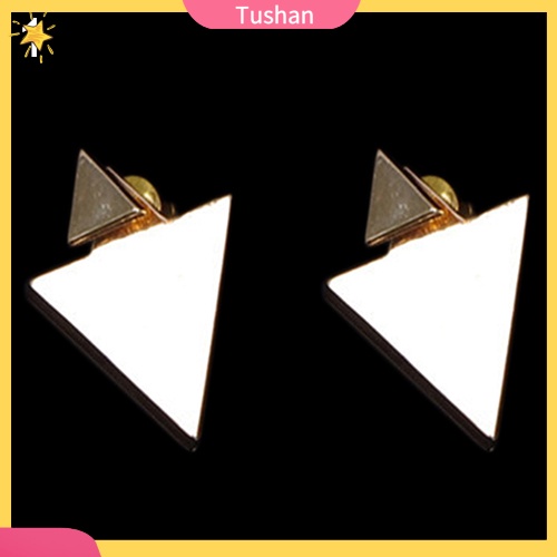 Hoa tai kiểu dáng tam giác thời trang phong cách cho nữ